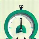 Graphic representing time saving through accelerated animation rendering